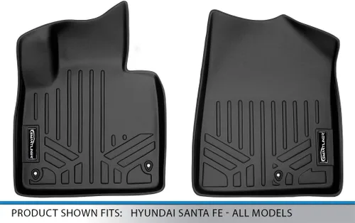 Miniatura 4 de MAXLINER Juego de alfombrillas de primera fila para Hyundai Santa Fe 2013-2018