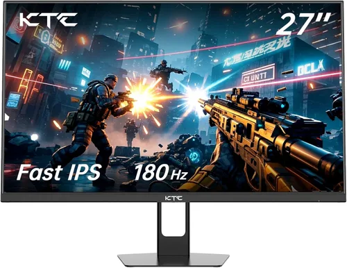 Miniatura 11 de KTC Monitor para juegos de 24.5 pulgadas 400Hz 240Hz IPS rápido de 1 ms Monitor FHD 1080P HDR 400 128% sRGB HDMI x2, DP x2 Ajustes