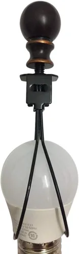 Miniatura 4 de Lamp Shade Light Bulb Clip Lampshade Adapter - Finial and Lampshade Levellers for Clip On Light Bulbs
