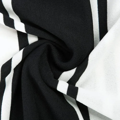 Miniatura 7 de PJ PAUL JONES Men's Stripe Button Down Knit Polo Shirts Short Sleeve Vintage Cardigans