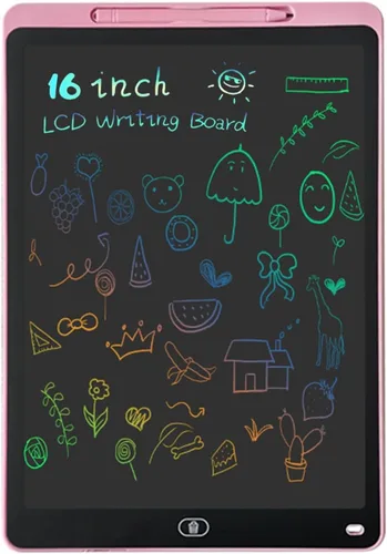Miniatura 8 de Tableta de escritura LCD para niños, tablero de escritura de dibujo electrónico, tablero de dibujo educativo para niños de 6 años en adelante, niños