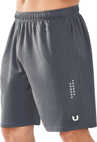 NORTHYARD Pantalones cortos de baloncesto atléticos de 10 pulgadas para hombre, de secado rápido, pantalones cortos de entrenamiento de malla ligera