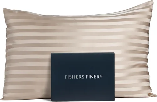 Miniatura 16 de Fishers Finery Funda de almohada de seda de morera 100% pura de 25mm (Rojo King)