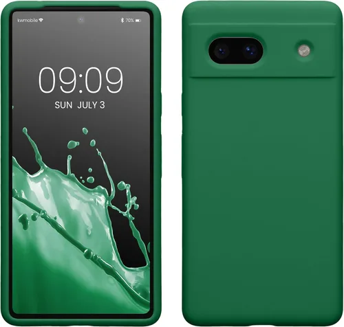 Miniatura 300 de kwmobile Funda Compatible con Google Pixel 6 Pro - Funda de Teléfono de Silicona TPU con Acabado Suave - Azul Caribe