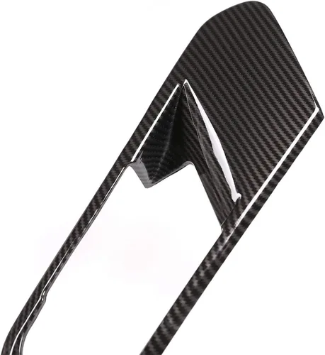 Miniatura 6 de Cubierta de marco de plástico ABS para puerta interior de automóvil, accesorios de 4 piezas para BMW X5 G05 2019