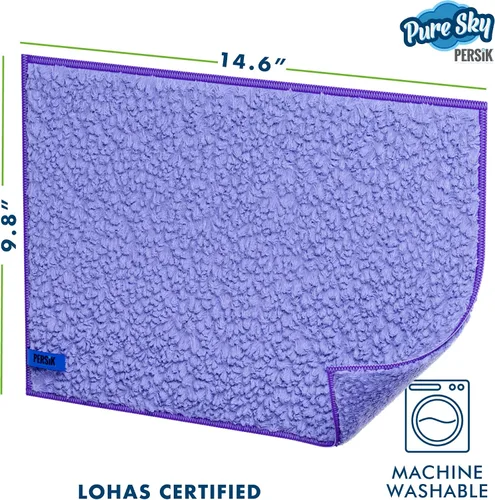 Miniatura 2 de Pure-Sky Magic Deep Clean - Paño de Limpieza Profunda – SOLO AÑADE Agua, No Se Necesitan Detergentes - Paño de Microfibra Ultra Multiusos - Se