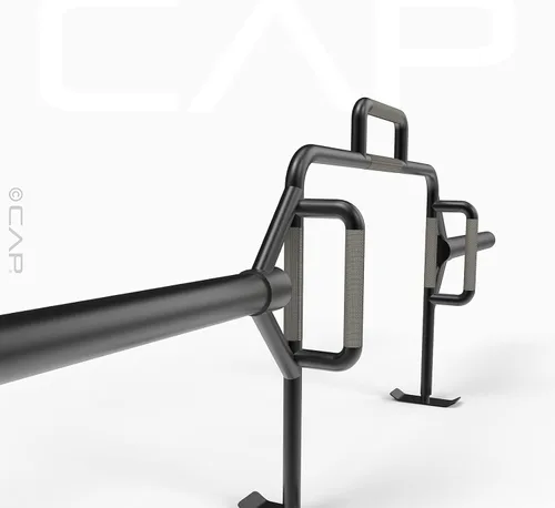 Miniatura 3 de Cap Olympic Open Trap Bar Hex, encogimiento, peso muerto