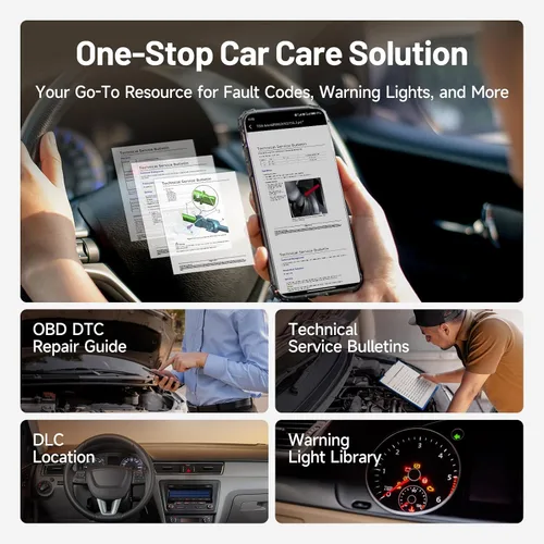 Miniatura 4 de TOPDON Carpiano Bluetooth OBD2 escáner, todo el diagnóstico del sistema, herramienta de diagnóstico inalámbrica Bluetooth, comprobación del estado