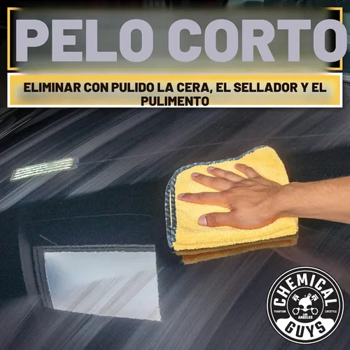 Miniatura 8 de Chemical Guys Toallas de Microfibra Premium de Grado Profesional para Automóviles, Dorado, 16" x 16", Paños de Detallado de Autos Ultra Suaves y Sin