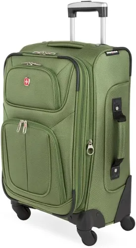 Miniatura 217 de SwissGear - Equipaje suave expandible Sion con ruedas, Negro