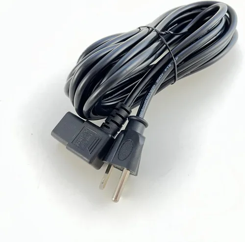 Miniatura 6 de OMNIHIL - Cable de alimentación C13 extra largo en forma de L de 15 pies compatible con purificador de aire Ivation Modelo: IVADGOZHEPA