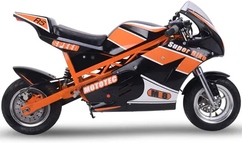 Miniatura 5 de MotoTec 1000w 48v superbici eléctrica en negro