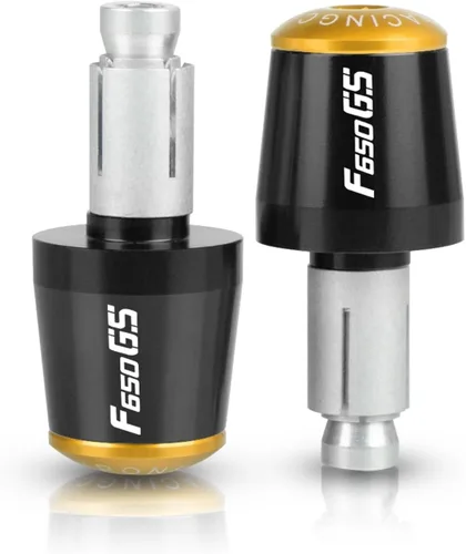 Motocicleta para BMW F650GS F 650 GS 2000 2001 2002 2003 2004 2005 2006 2007 7/8 pulgadas 0.866 in Agarres de manillar de motocicleta extremo de la