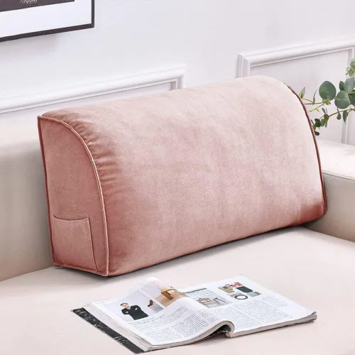 Miniatura 8 de Almohadas de cuña para cabecero, almohada de lectura, almohadas de respaldo para sofá, cojín de cintura para uso diario