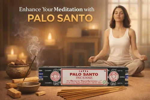 Miniatura 6 de Satya Palo Santo 15 gramos x 3 paquetes de varillas de incienso para positividad, meditación, relajación, yoga, sanación