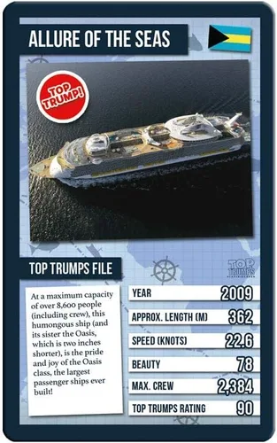 Miniatura 3 de Juego de cartas Ships Top Trumps