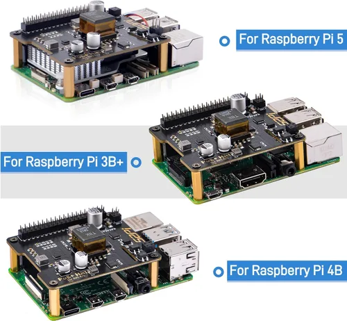 Miniatura 3 de GeeekPi P30 PoE+ HAT para Raspberry Pi 5, con enfriador activo oficial Pi 5