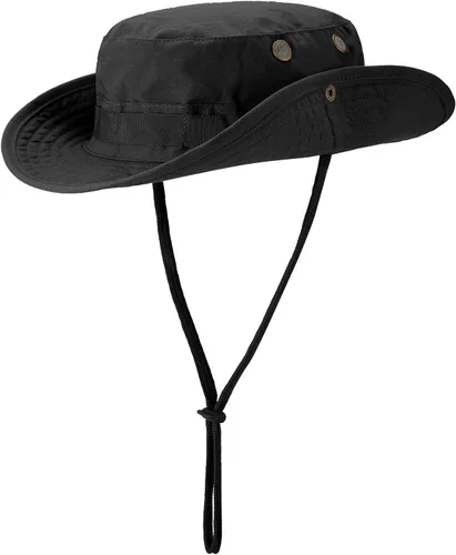 Miniatura 9 de FRTKK Sombrero militar Boonie táctico ajustable Boonie sombreros para hombres mujeres caza pesca al aire libre safari sol ACU