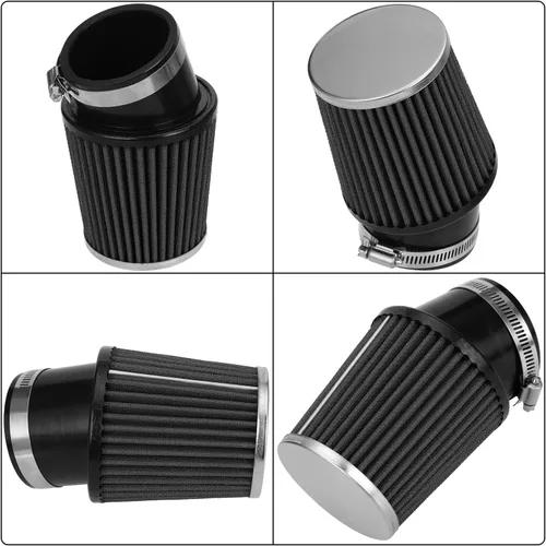 Miniatura 8 de YOXUFA 62mm Adaptador de Filtro de Aire de Bicicleta Mini Etapa 1 para Predator 301cc 420cc GX340 GX390 11 13Hp Motor Clon Go Kart Carritos de Golf