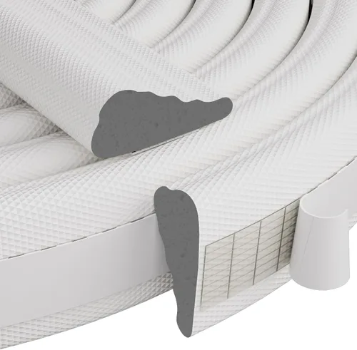 Burletes en Forma de Cuña de 118 Pulgadas para Puertas, Aislamiento de Ventanas y Puertas para Invierno, Cinta Aislante Autoadhesiva para Puerta