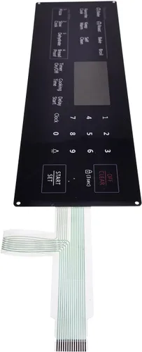 Miniatura 4 de AIVWUMOT Interruptor de membrana Touchpad DG34-00027B DG34-00027A Compatible con estufa de horno Samsung NX58H5600SS NX58J5600SG NX58F5700WS