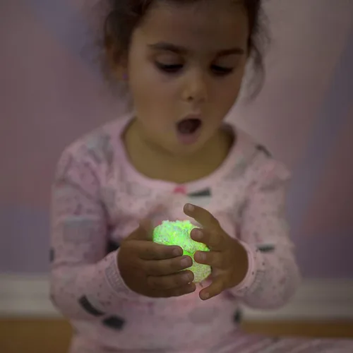 Miniatura 5 de Educational Insights Playfoam Classic & Glow in the Dark Jumbo Pod, juego de 12, juguete sensorial, relleno de cesta de Pascua para niños y niñas, a