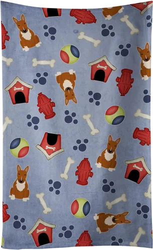 Miniatura 35 de Caroline's Treasures BB2654KTWL Dog House Collection Airedale - Toalla de cocina para invitados, toalla de baño decorativa para cara, té, paño
