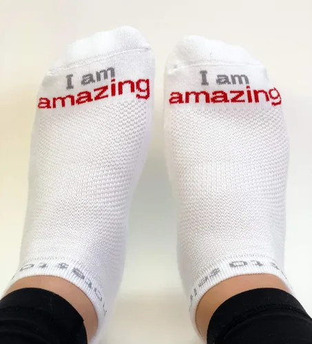 Miniatura 2 de notes to self Socks - Daily Affirmations, Inspirational Socks for girls & boys