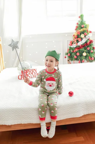 Miniatura 16 de VAENAIT BABY Infant Toddler Kids Adult Couple Family Matching Women Men Christmas Pjs Xmas Holiday Buffalo Plaid Pajama Set