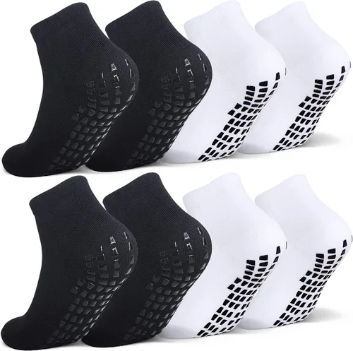 Miniatura 8 de Calcetines acolchados para niños pequeños y bebés, calcetines antideslizantes antideslizantes para bebés, niños y niñas