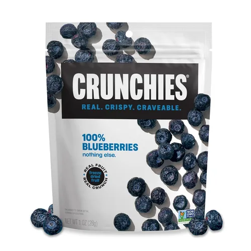 Miniatura 5 de Crunchies Frutas liofilizadas, frutas crujientes 100% naturales, sin OMG y kosher, paquetes de aperitivos de frutas liofilizadas resellables