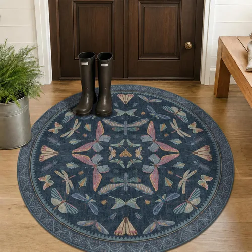 Miniatura 40 de Hazo Haus Alfombra de Baño Bohemia Lavable 2x3, Alfombras Pequeñas para Cocina, Tocador, Puerta Principal Entrada Interior, Antideslizante Pelo Bajo