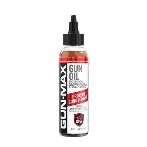 Real Avid Aceite para pistola – Botella de aceite para pistola de 4 onzas – Aceite de limpieza de pistola Elite – Lubricante todo en uno –