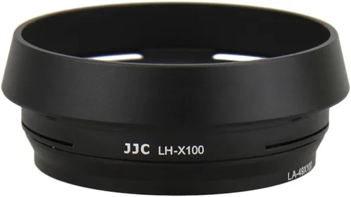 JJC LH-JX100 Anillo adaptador de parasol de lente de metal negro para Fujifilm X70 X100 X100S X100T X100F X100V
