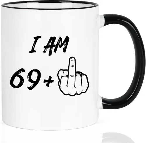 Miniatura 14 de YHRJWN - Regalos de cumpleaños número 40 para mujeres y hombres, taza de café I Am 39 Plus, regalos divertidos de cumpleaños para amigos, compañeras