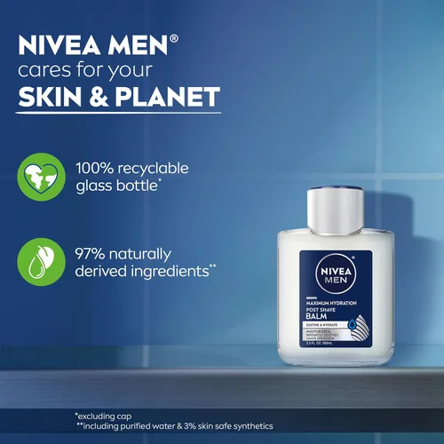 Miniatura 10 de NIVEA FOR MEN bálsamo para después de afeitarse, 3.30 oz.