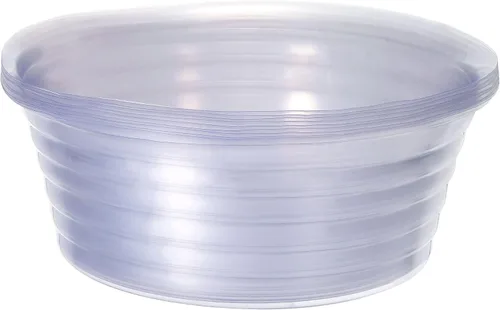 Miniatura 8 de MECCANIXITY - Platillo para maceta de 8 pulgadas, bandeja de goteo redonda de plástico transparente para flores, para interior y exterior, paquete