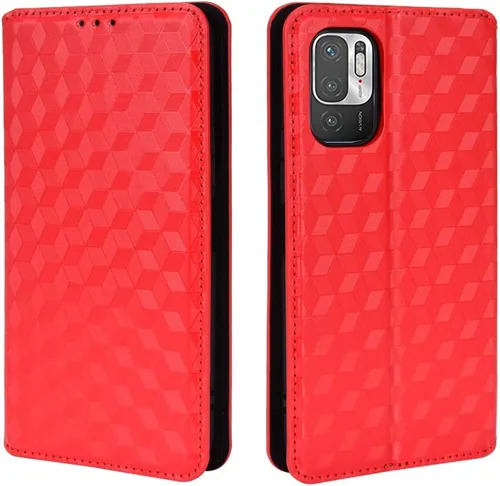 Miniatura 11 de Funda con tapa para Xiaomi Redmi Note 10 4G/Note 10S 4G, patrón 3D, cartera de cuero de primera calidad, con función atril, cubierta de cierre