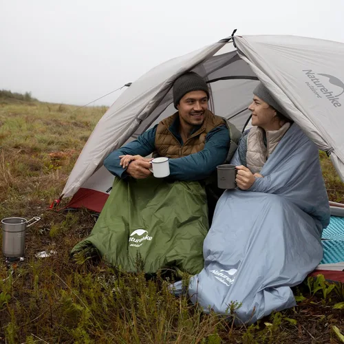 Miniatura 5 de Naturehike Ultralight Sleeping Bag - Envelope Lightweight Portable, Waterproof, Comfort with Compression Sack - Great for 3 Season Traveling