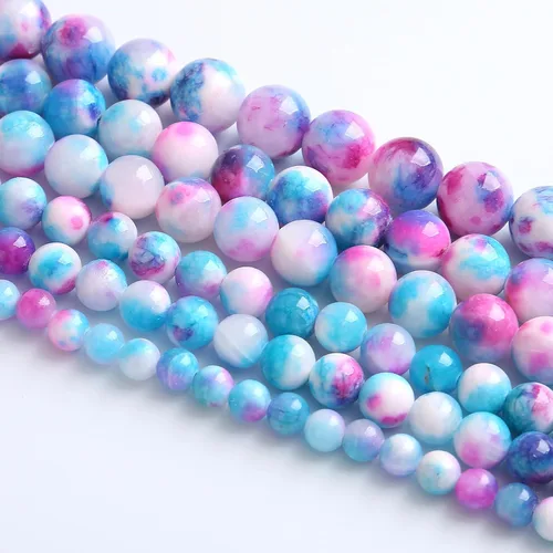 Miniatura 37 de 100 cuentas redondas sueltas de hematita negra de grado AAA para hacer joyas y pulseras