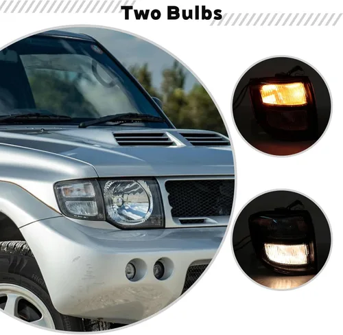 Miniatura 3 de Luz antiniebla para Mitsubishi Pajero Montero V33 1997-1999 Luz de señal de giro izquierda