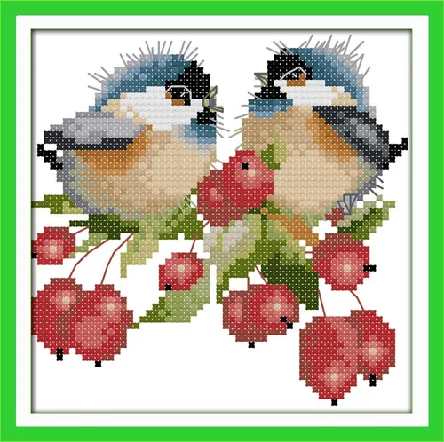 Miniatura 2 de Kits de Punto de Cruz de Howie's Needlepoint, Kits de Punto de Aguja con Patrón Preimpreso 11CT, Rango Completo de Kits de Inicio Estampados