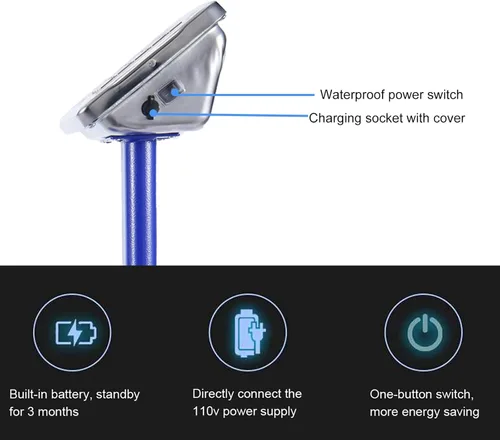 Miniatura 5 de TUFFIOM Báscula Electrónica de Plataforma de 661 libras, Básculas Digitales de Piso Plegables de Servicio Pesado, Acero Inoxidable con Pantalla LCD