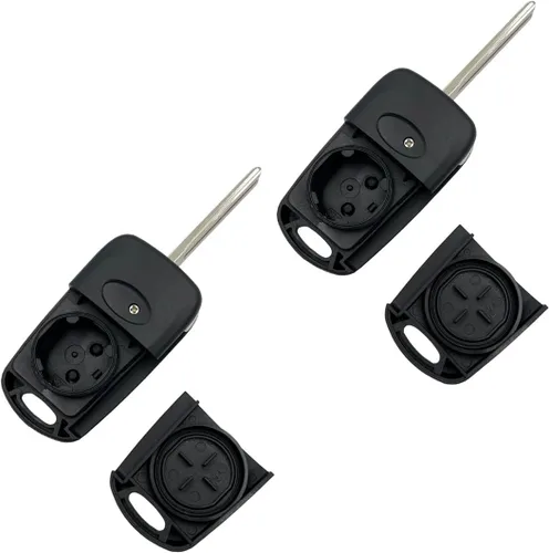 Miniatura 4 de Funda de repuesto plegable inteligente sin llave con control remoto para Kia Rio 2012-2014 2010-2013 Kia Soul 2012-2014 (2 piezas)