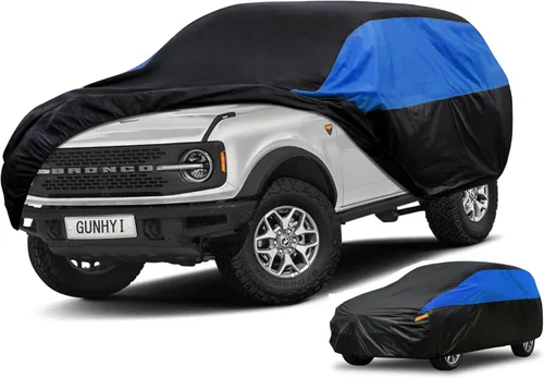 Miniatura 12 de GUNHYI - Funda para auto Chevrolet Custom Fit Chevrolet Chevy Trailblazer (2020-2023) impermeable para todo tipo de clima, cubierta exterior ligera
