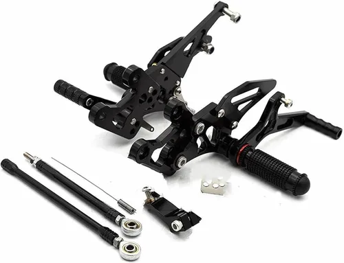 Miniatura 4 de Motorbike Foot Rests For FZ8 For FZ For 8 2010-2013 Motorcycle Rearset Footrest Footpeg Rear Set Adjustable Footrest Pedals(Black)