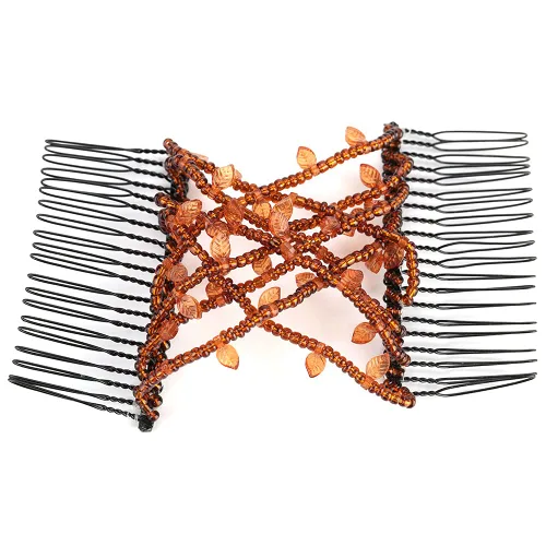 Miniatura 6 de Pinza para el cabello con perlas, peine elástico, pinzas para el cabello mágicos, peines de pelo perlas, peines elásticos para el cabello, pinzas