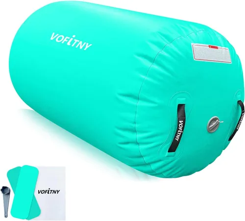 VOFiTNY Gimnasia Equipo de Tumbling Barril de aire Inflable Octágono Vaso Rodillo Back Bend Trainer Animadoras Sin Bomba Menta nopump