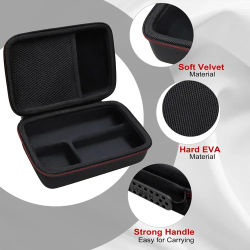 Miniatura 5 de L LTGEM Estuche para cámara compatible con Sony ZV-1F / ZV-1 / ZV-1 II Vlog Cámara digital, trípode, micrófono y kit de accesorios Vlogger, Negro