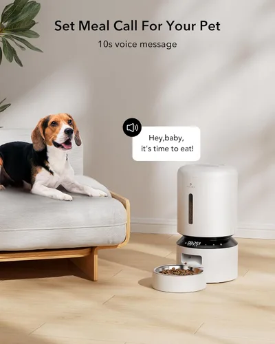 Miniatura 4 de PETLIBRO - Comedero automático para gatos, dispensador de comida para perros con preservación de frescura, comederos programables para mascotas